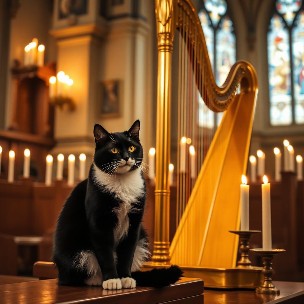 Easter Vigil — harp and whiskers